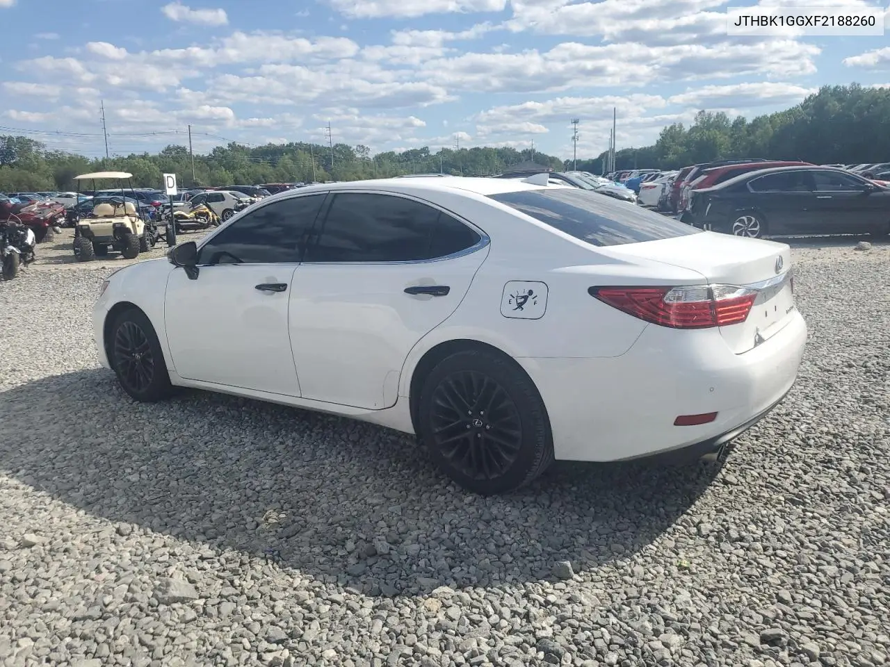 2015 Lexus Es 350 VIN: JTHBK1GGXF2188260 Lot: 65779325