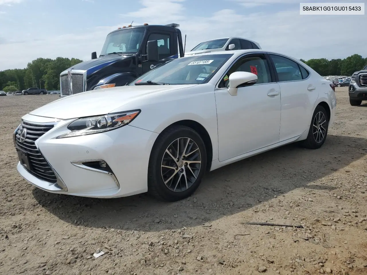 2016 Lexus Es 350 VIN: 58ABK1GG1GU015433 Lot: 55107185