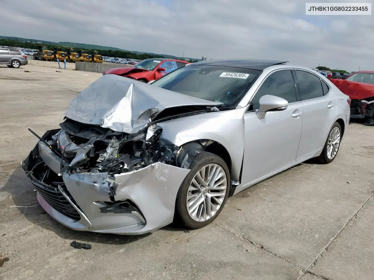 2016 Lexus Es 350 VIN: JTHBK1GG8G2233455 Lot: 55426305