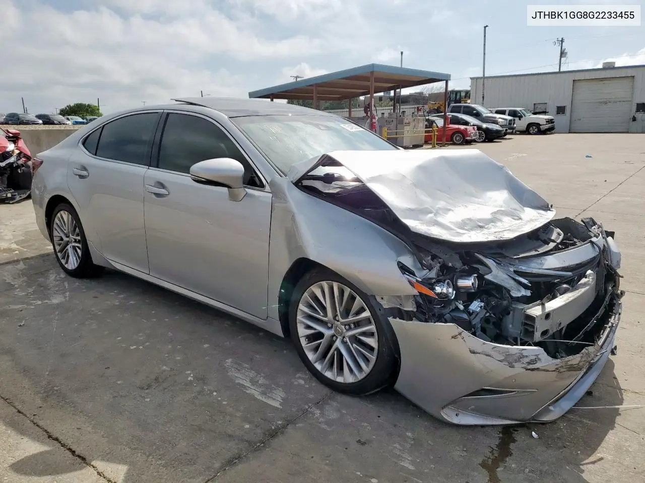 2016 Lexus Es 350 VIN: JTHBK1GG8G2233455 Lot: 55426305