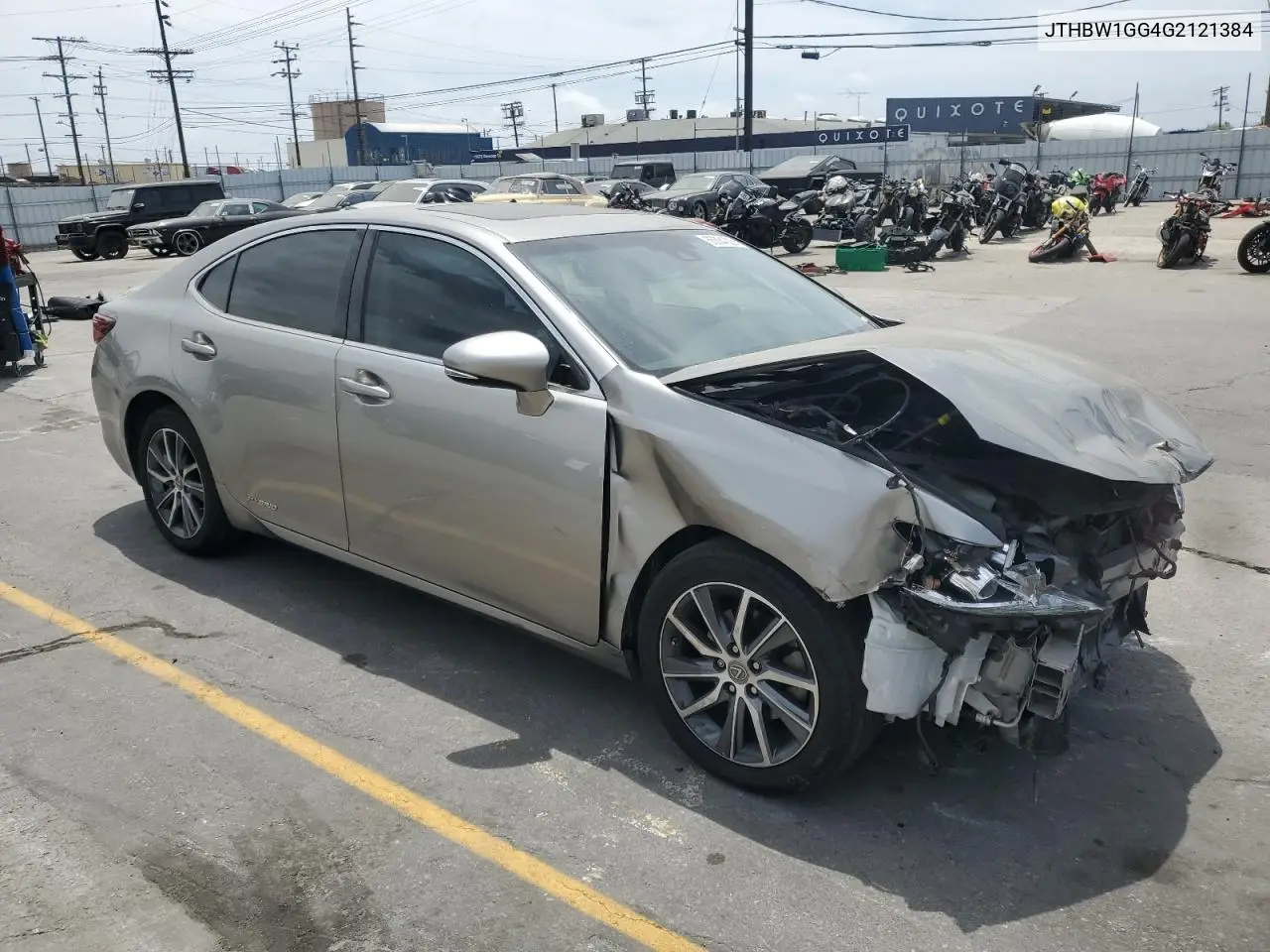 2016 Lexus Es 300H VIN: JTHBW1GG4G2121384 Lot: 55534035