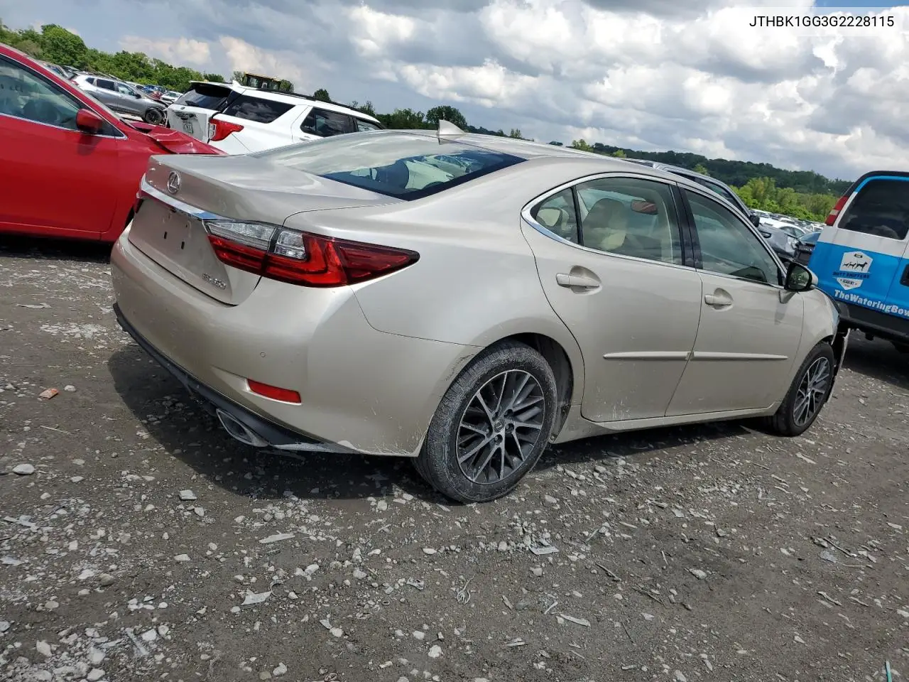 2016 Lexus Es 350 VIN: JTHBK1GG3G2228115 Lot: 55934295