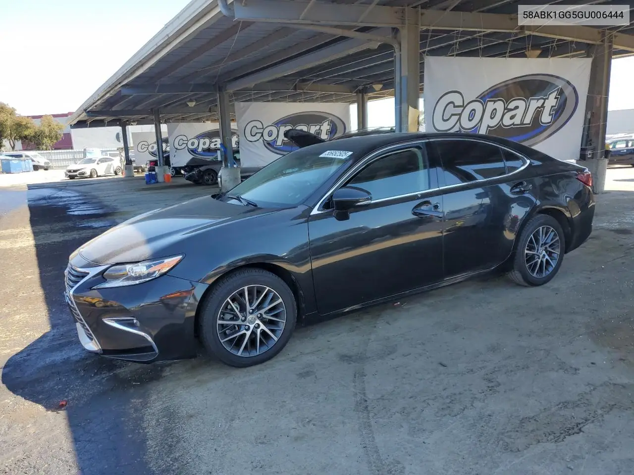 2016 Lexus Es 350 VIN: 58ABK1GG5GU006444 Lot: 55952505