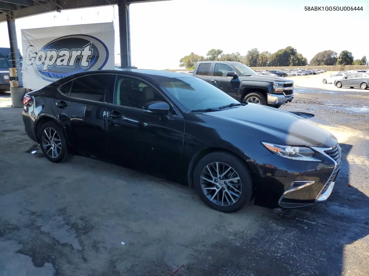 2016 Lexus Es 350 VIN: 58ABK1GG5GU006444 Lot: 55952505