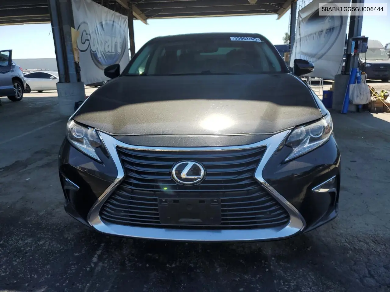2016 Lexus Es 350 VIN: 58ABK1GG5GU006444 Lot: 55952505