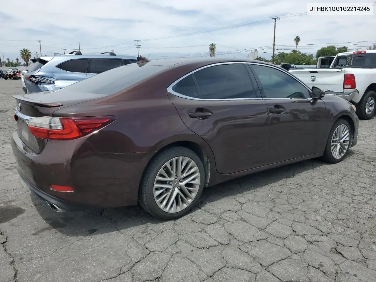 2016 Lexus Es 350 VIN: JTHBK1GG1G2214245 Lot: 56166365