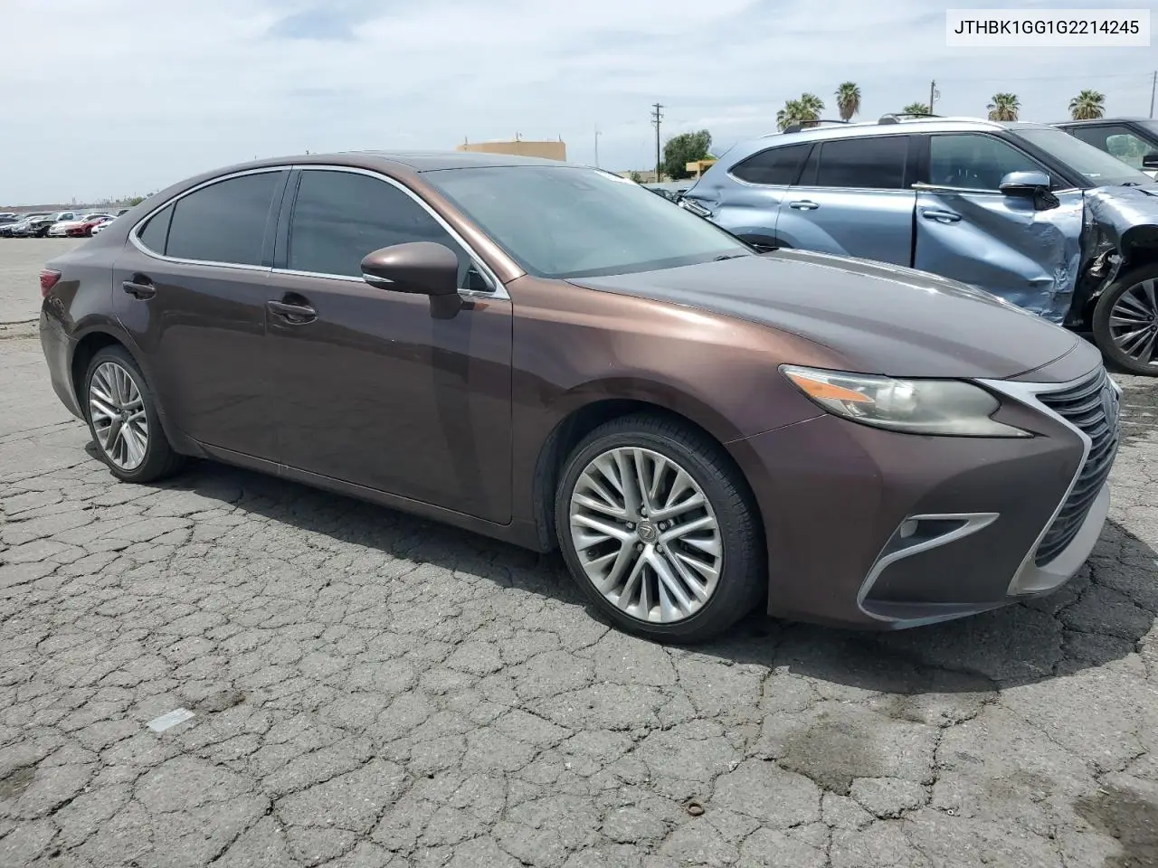 2016 Lexus Es 350 VIN: JTHBK1GG1G2214245 Lot: 56166365