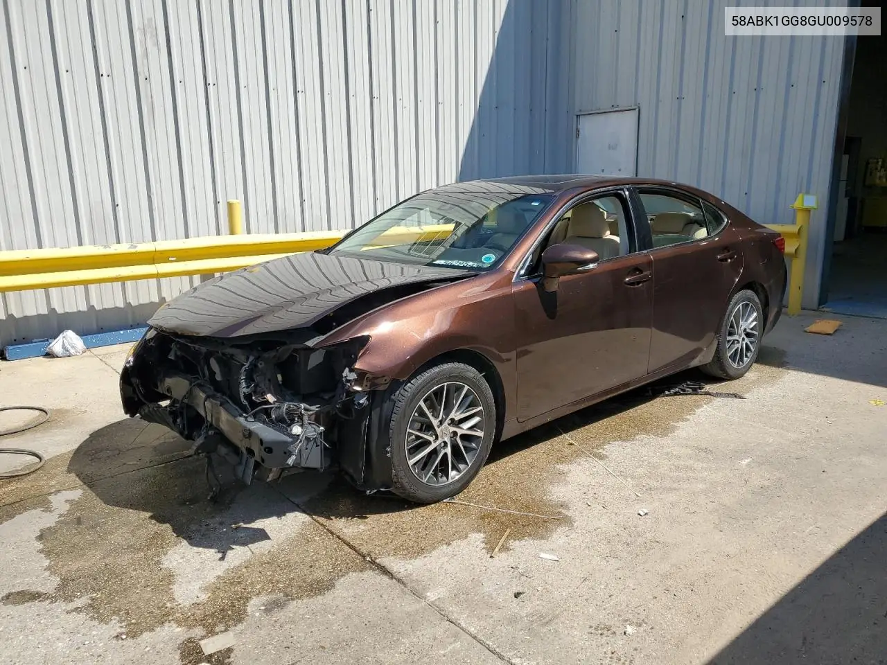2016 Lexus Es 350 VIN: 58ABK1GG8GU009578 Lot: 56295455