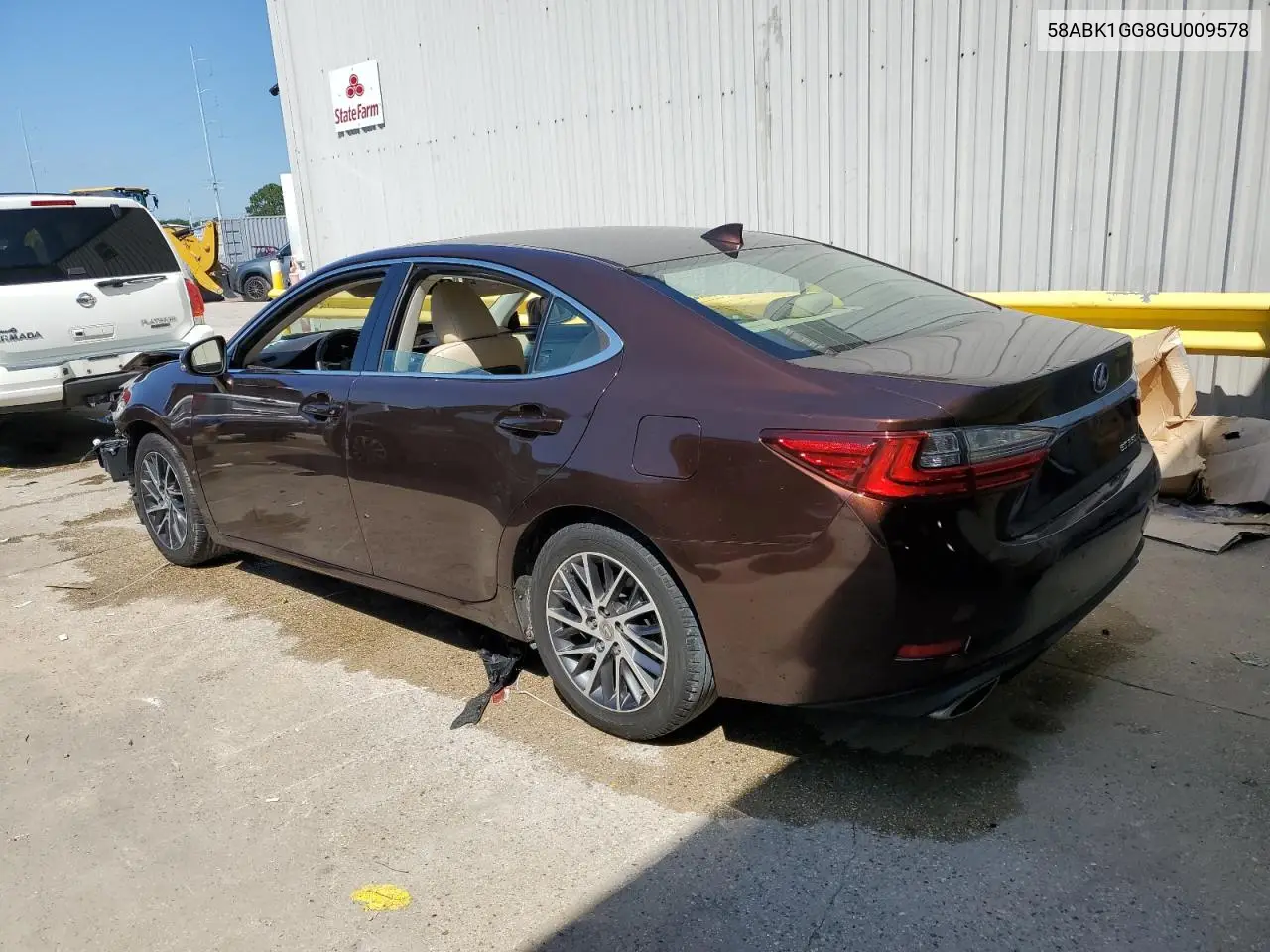 2016 Lexus Es 350 VIN: 58ABK1GG8GU009578 Lot: 56295455