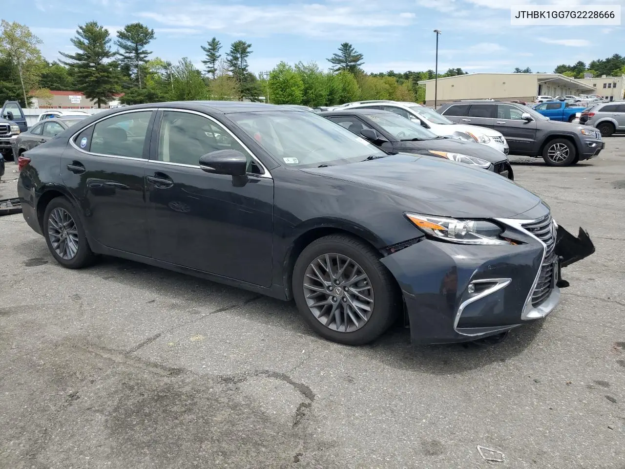 2016 Lexus Es 350 VIN: JTHBK1GG7G2228666 Lot: 56567695