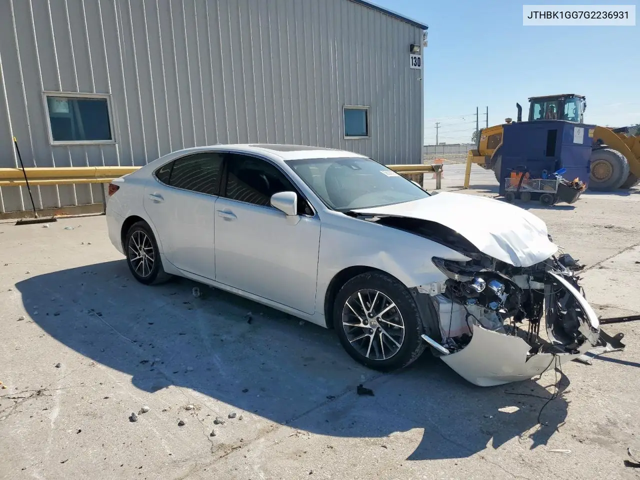 2016 Lexus Es 350 VIN: JTHBK1GG7G2236931 Lot: 56636395