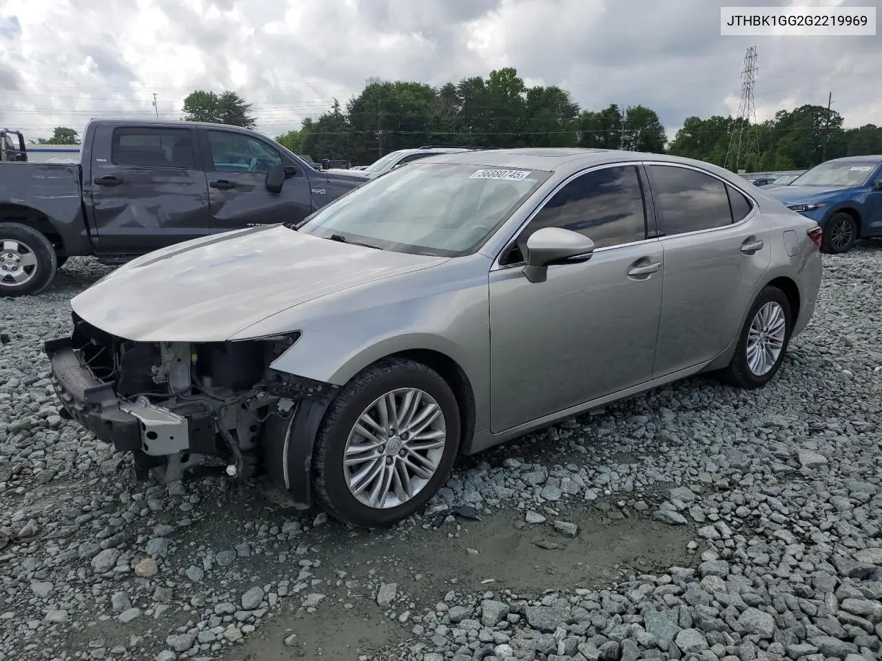 2016 Lexus Es 350 VIN: JTHBK1GG2G2219969 Lot: 56880745