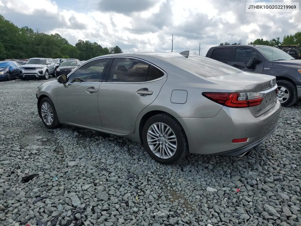 2016 Lexus Es 350 VIN: JTHBK1GG2G2219969 Lot: 56880745