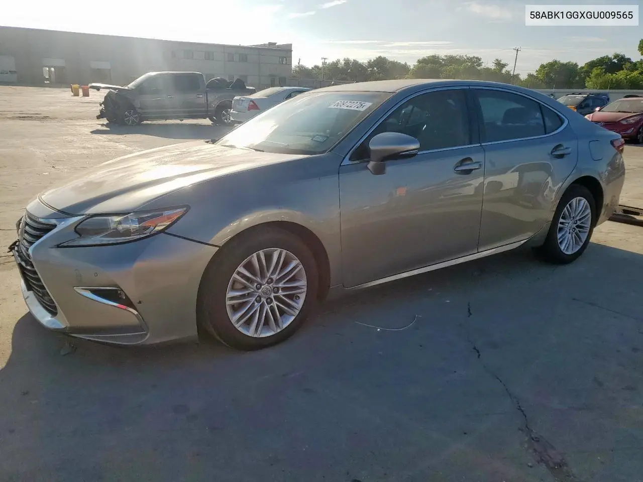 2016 Lexus Es 350 VIN: 58ABK1GGXGU009565 Lot: 60972275