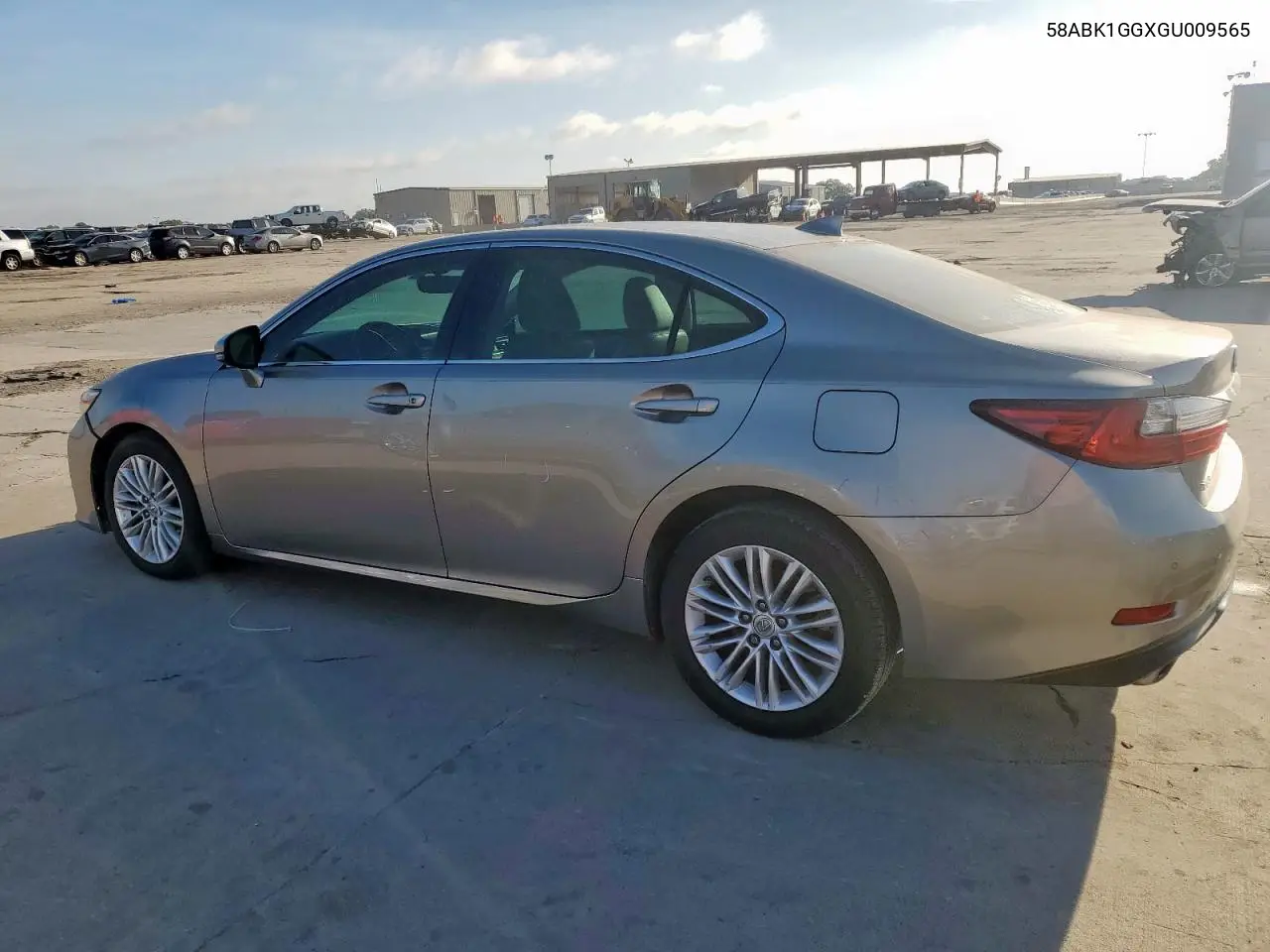 2016 Lexus Es 350 VIN: 58ABK1GGXGU009565 Lot: 60972275