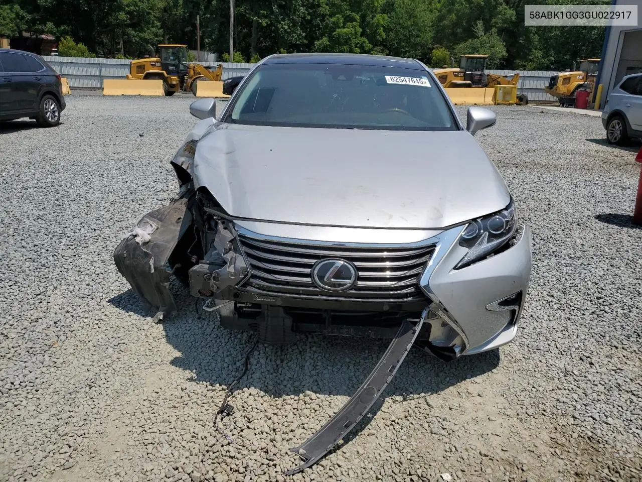 2016 Lexus Es 350 VIN: 58ABK1GG3GU022917 Lot: 62547645