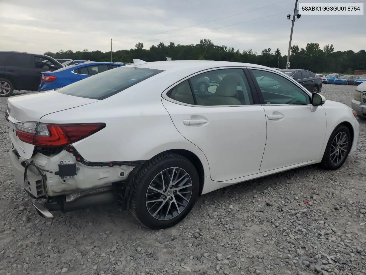 2016 Lexus Es 350 VIN: 58ABK1GG3GU018754 Lot: 62854925