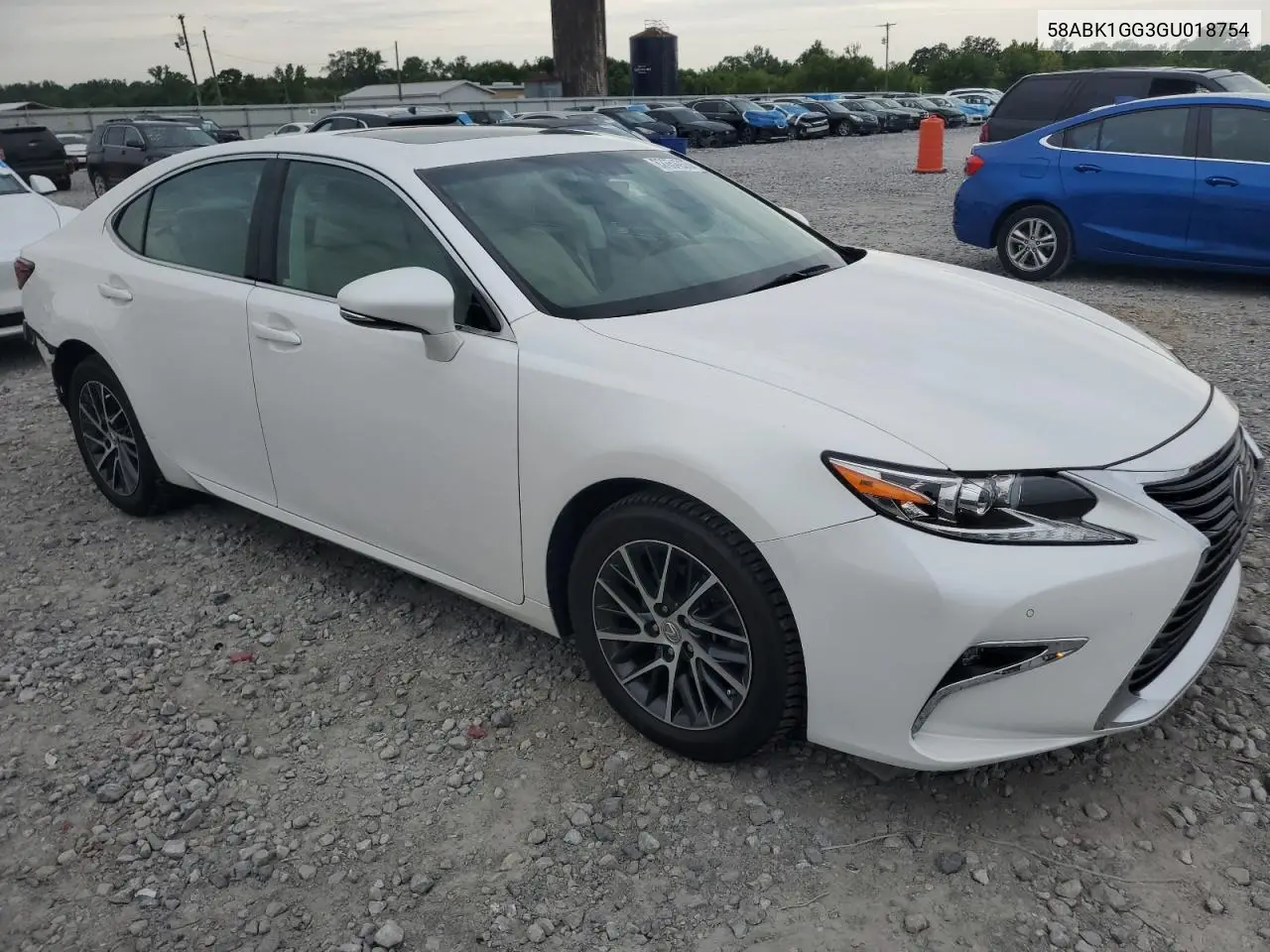 2016 Lexus Es 350 VIN: 58ABK1GG3GU018754 Lot: 62854925
