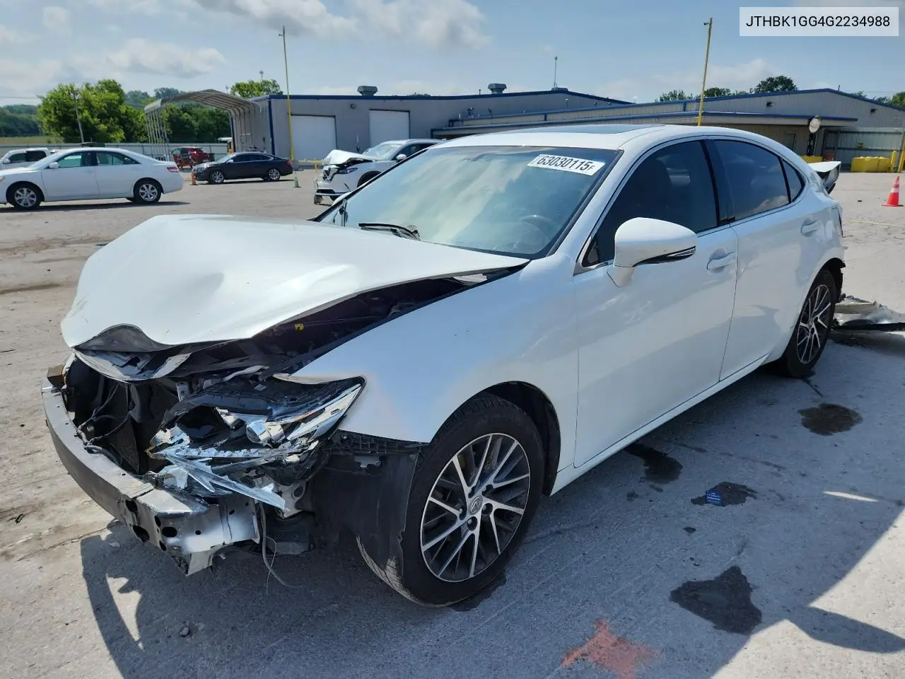 2016 Lexus Es 350 VIN: JTHBK1GG4G2234988 Lot: 63030115