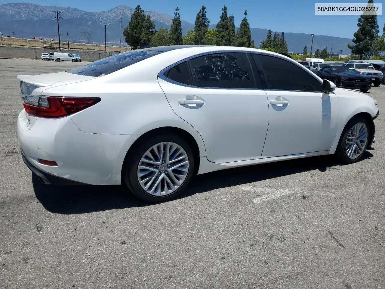 2016 Lexus Es 350 VIN: 58ABK1GG4GU025227 Lot: 63120545