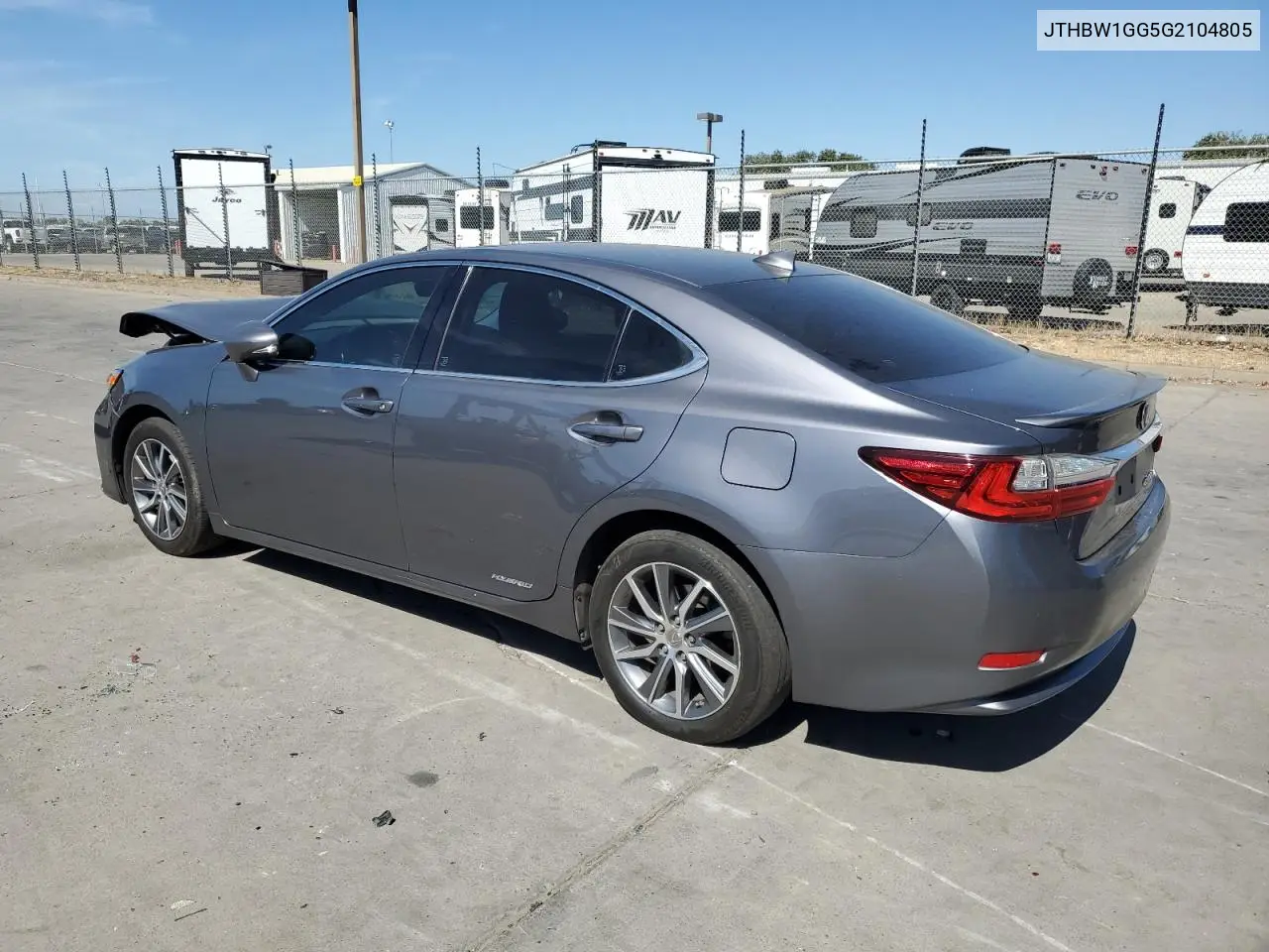 2016 Lexus Es 300H VIN: JTHBW1GG5G2104805 Lot: 65614835