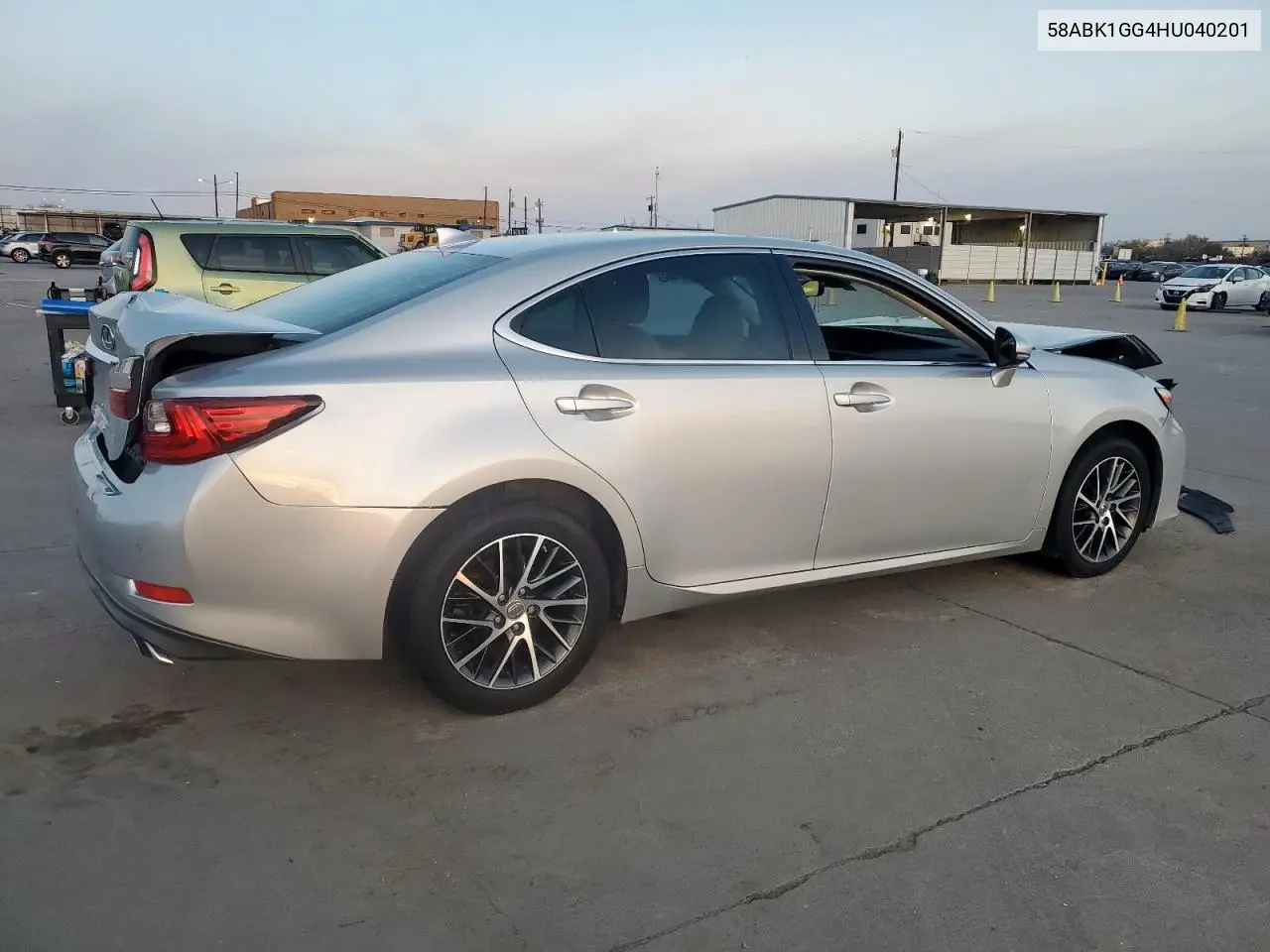 2017 Lexus Es 350 VIN: 58ABK1GG4HU040201 Lot: 49486015