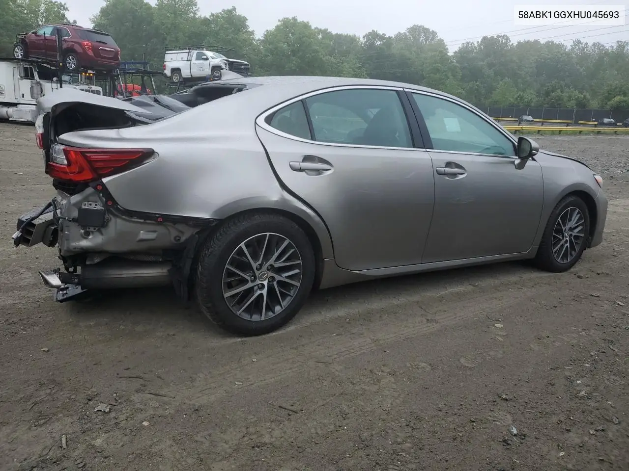 2017 Lexus Es 350 VIN: 58ABK1GGXHU045693 Lot: 56147755