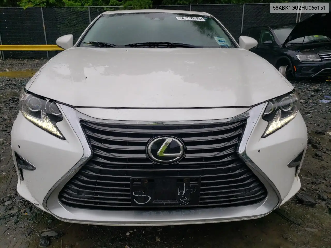 2017 Lexus Es 350 VIN: 58ABK1GG2HU066151 Lot: 56192085