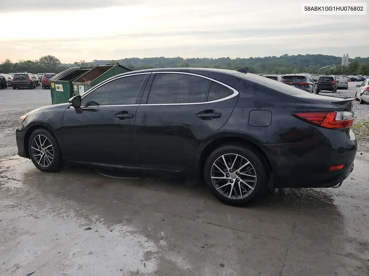 2017 Lexus Es 350 VIN: 58ABK1GG1HU076802 Lot: 62182875