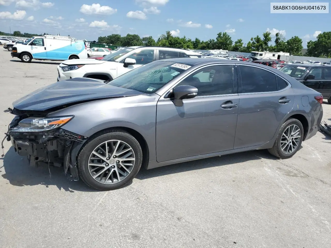 2017 Lexus Es 350 VIN: 58ABK1GG6HU041673 Lot: 62575395