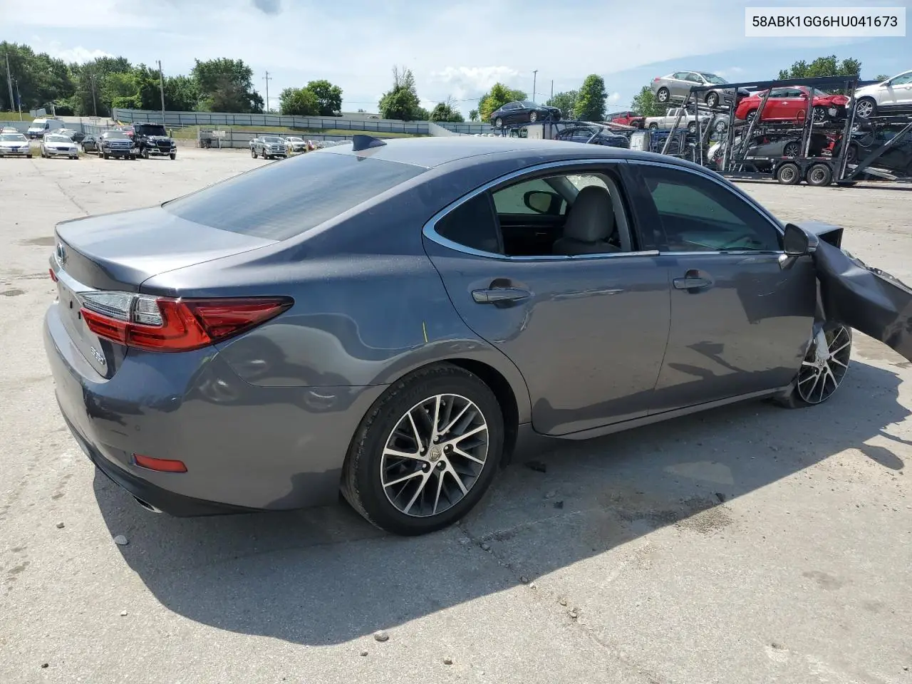 2017 Lexus Es 350 VIN: 58ABK1GG6HU041673 Lot: 62575395