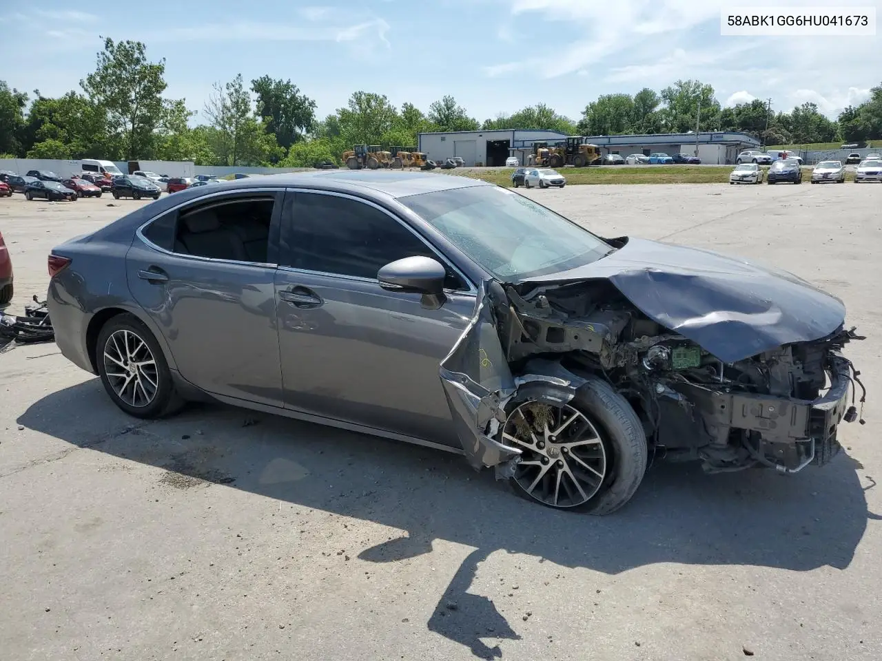 2017 Lexus Es 350 VIN: 58ABK1GG6HU041673 Lot: 62575395