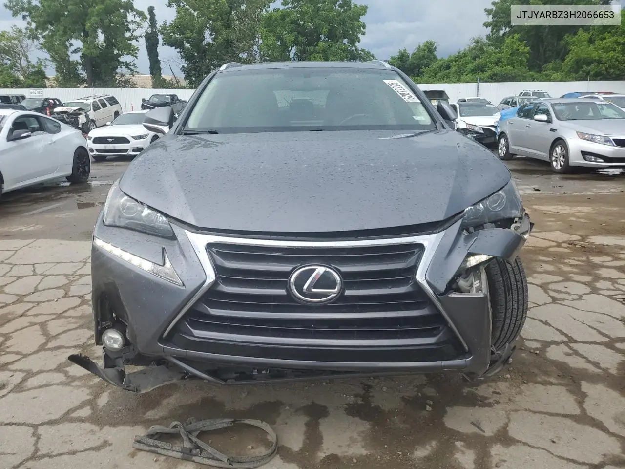 2017 Lexus Nx 200T Base VIN: JTJYARBZ3H2066653 Lot: 62872225