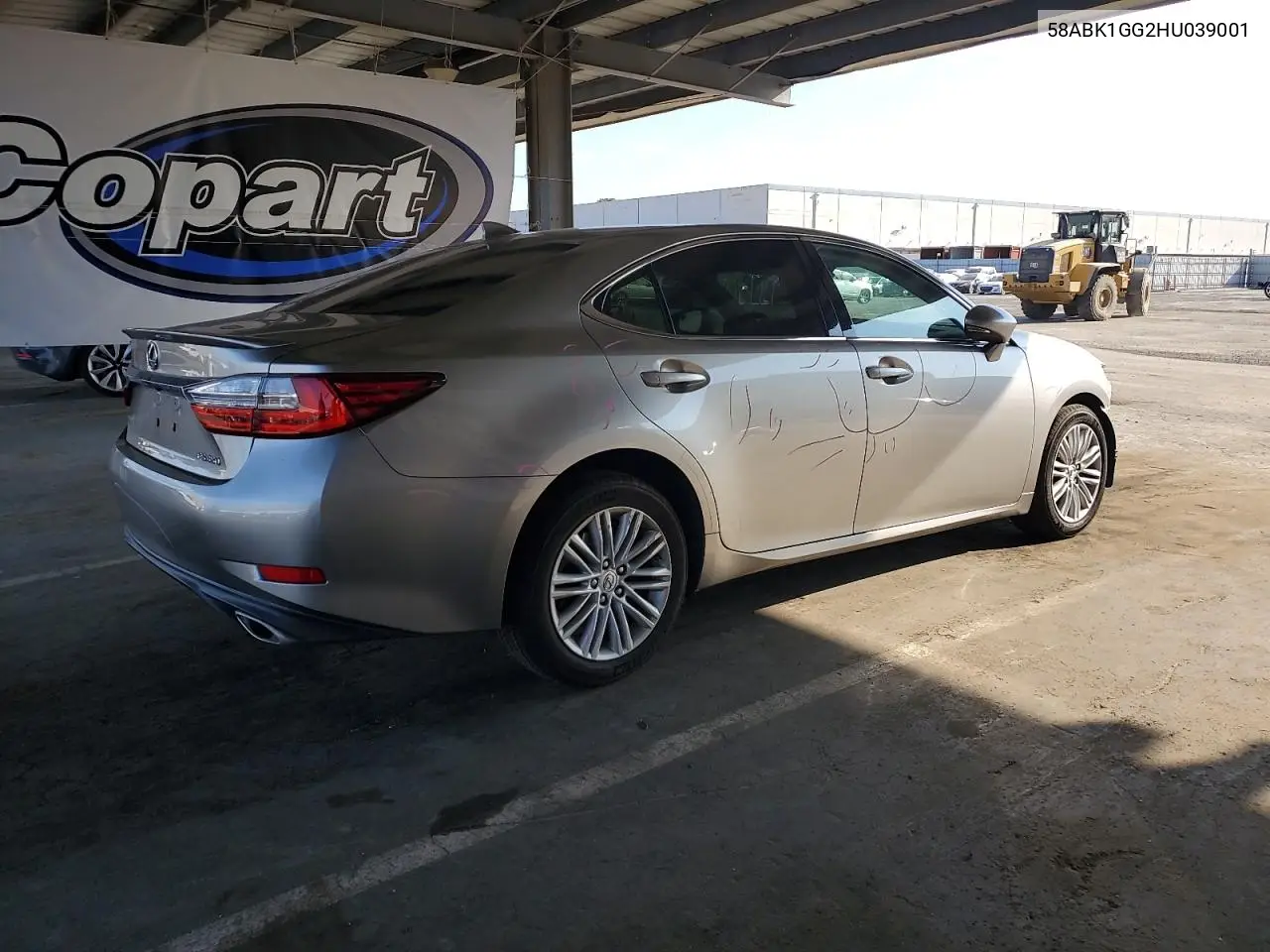 2017 Lexus Es 350 VIN: 58ABK1GG2HU039001 Lot: 62944965