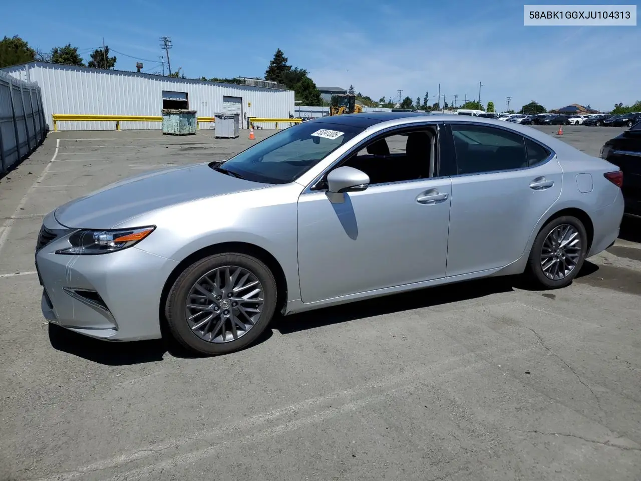 58abk1ggxju104313 58ABK1GGXJU104313 2018 Lexus Es 350
