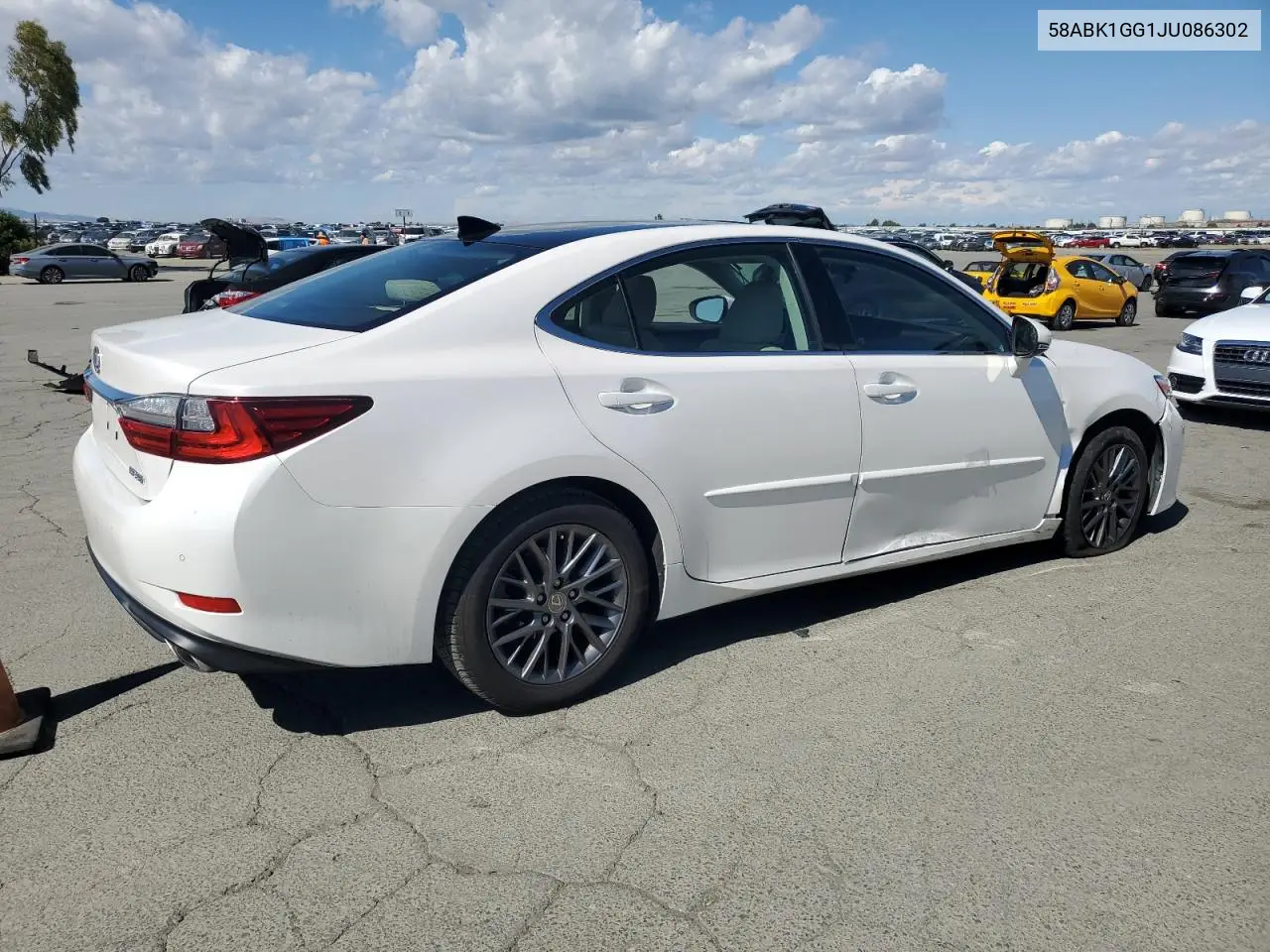 2018 Lexus Es 350 VIN: 58ABK1GG1JU086302 Lot: 56950765
