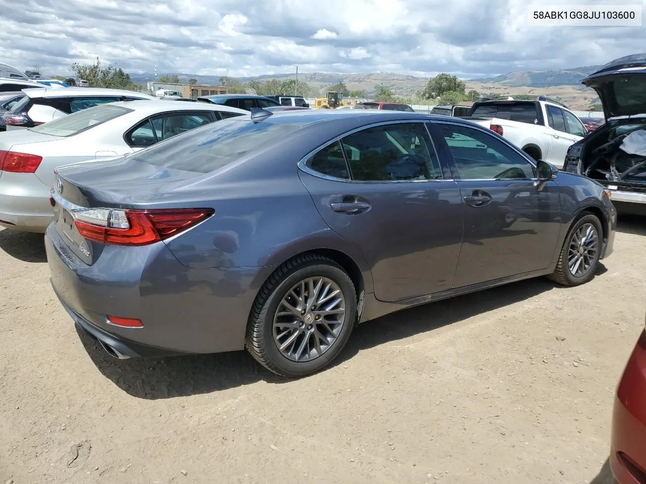 2018 Lexus Es 350 VIN: 58ABK1GG8JU103600 Lot: 56992735