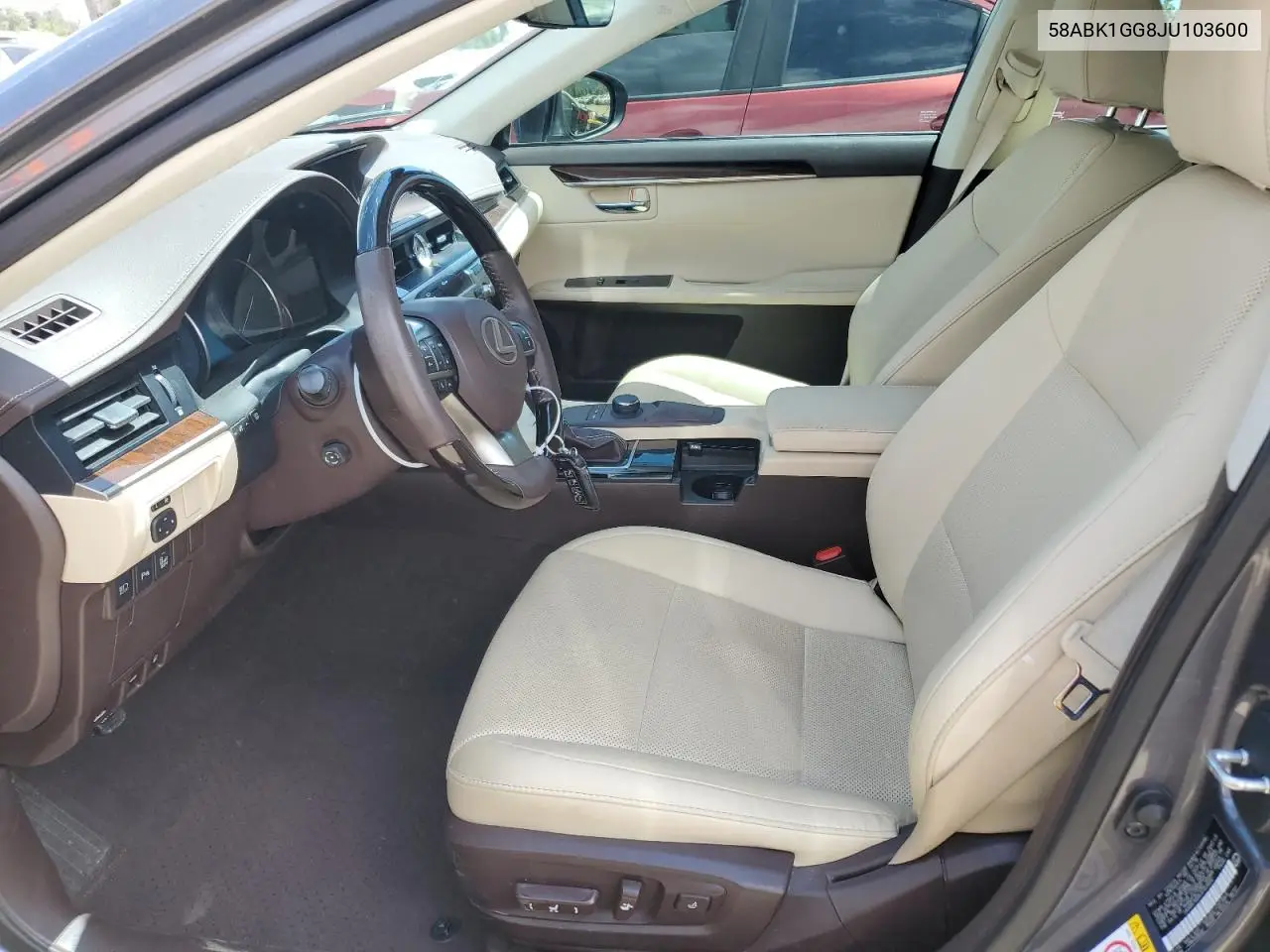2018 Lexus Es 350 VIN: 58ABK1GG8JU103600 Lot: 56992735