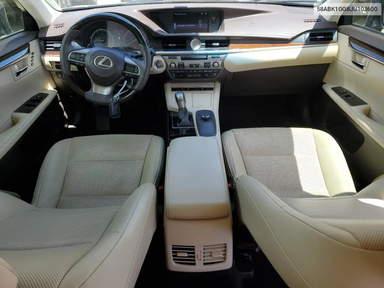 2018 Lexus Es 350 VIN: 58ABK1GG8JU103600 Lot: 56992735