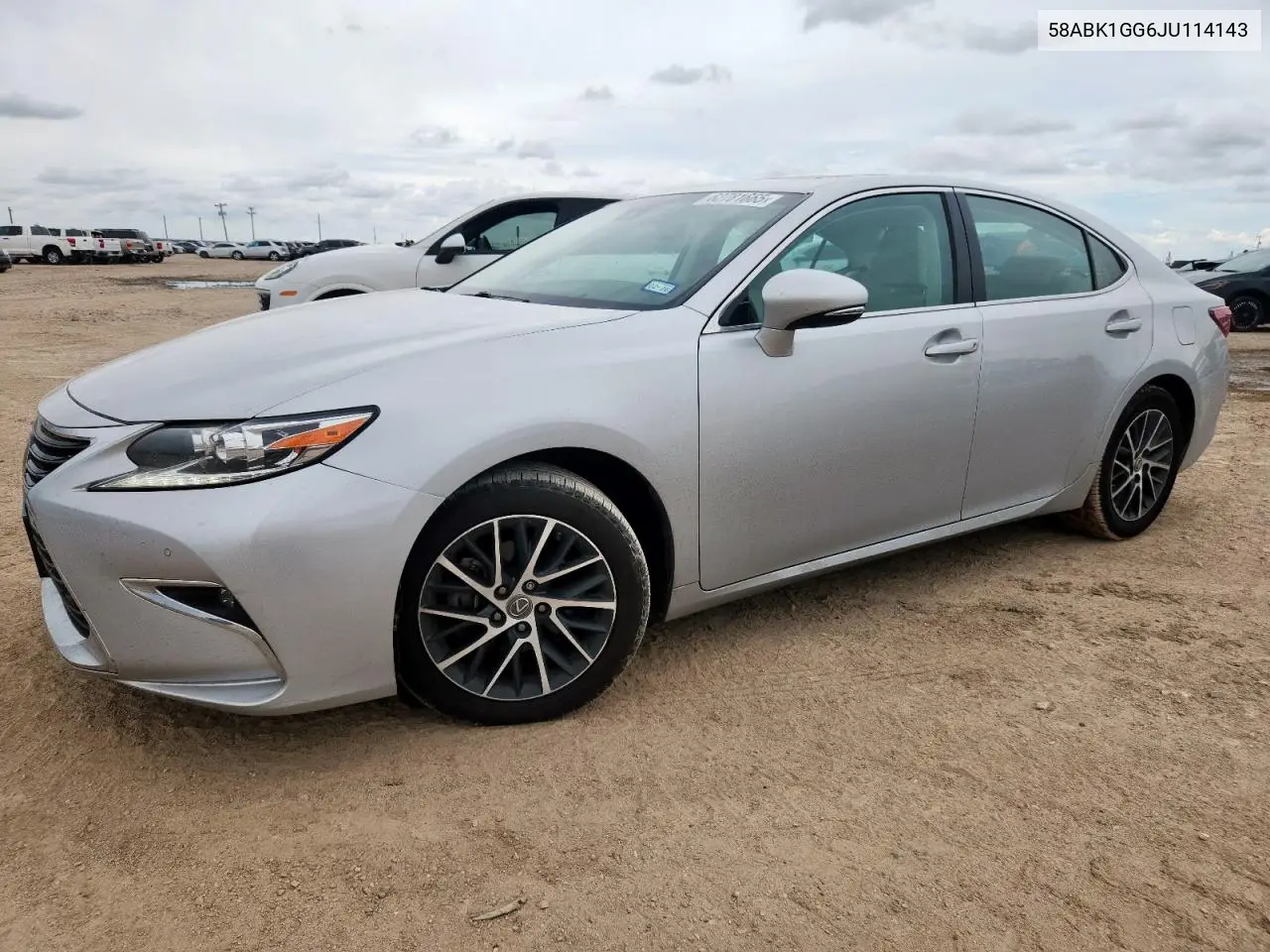 2018 Lexus Es 350 VIN: 58ABK1GG6JU114143 Lot: 62781665