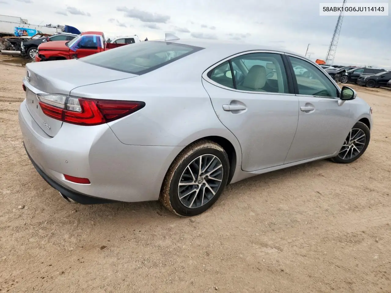 2018 Lexus Es 350 VIN: 58ABK1GG6JU114143 Lot: 62781665