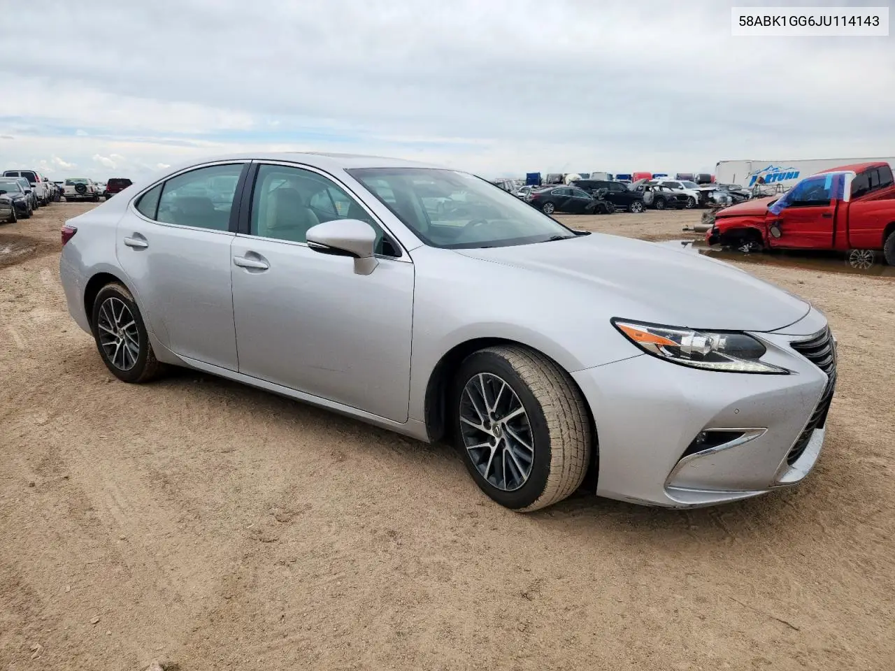 2018 Lexus Es 350 VIN: 58ABK1GG6JU114143 Lot: 62781665
