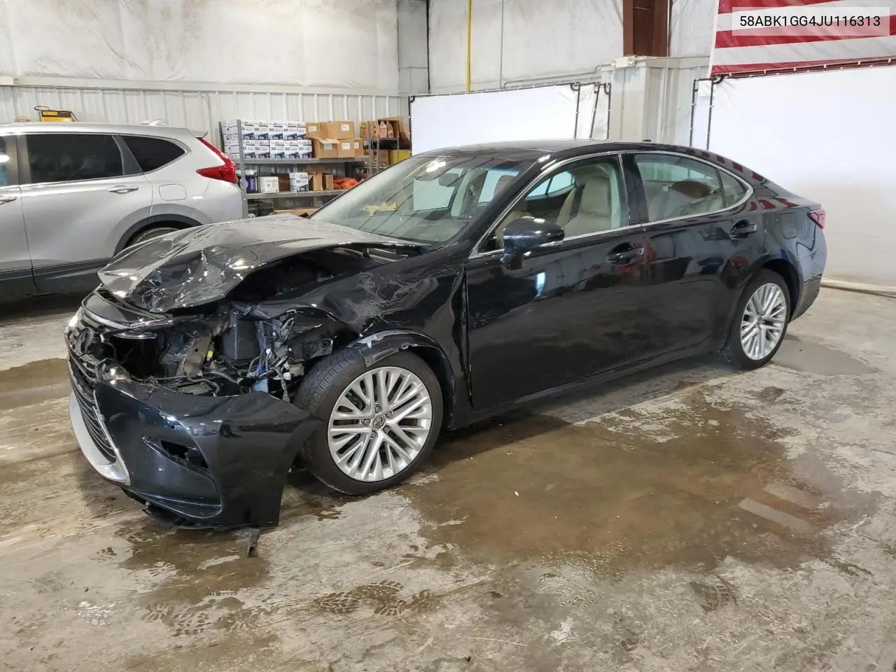 2018 Lexus Es 350 VIN: 58ABK1GG4JU116313 Lot: 65983645