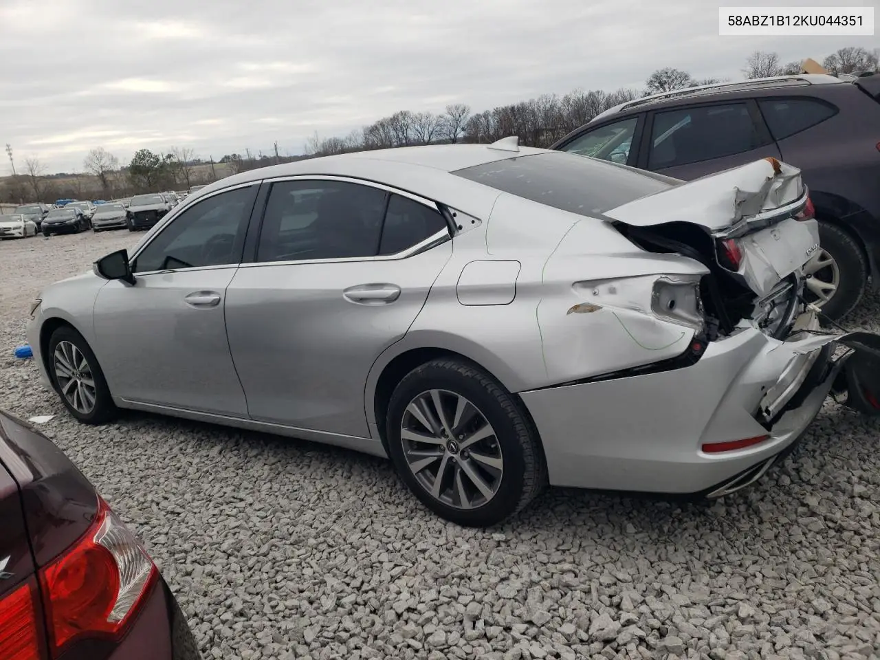 2019 Lexus Es 350 VIN: 58ABZ1B12KU044351 Lot: 44774775