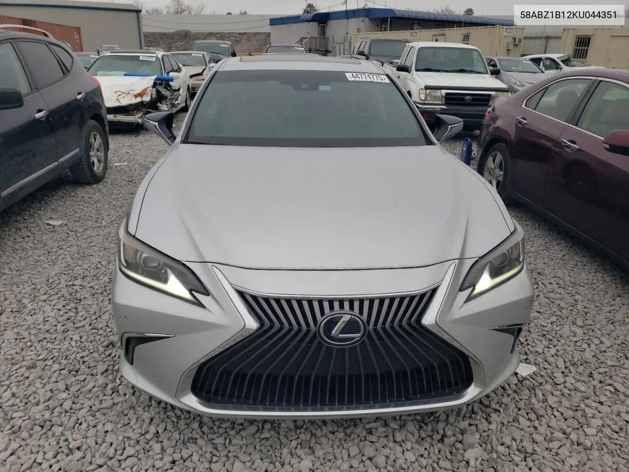 2019 Lexus Es 350 VIN: 58ABZ1B12KU044351 Lot: 44774775