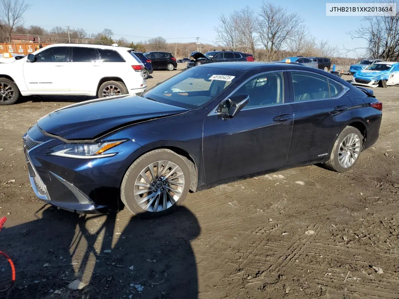 2019 Lexus Es 300H VIN: JTHB21B1XK2013634 Lot: 45165425