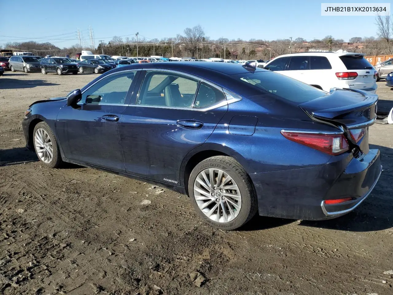 2019 Lexus Es 300H VIN: JTHB21B1XK2013634 Lot: 45165425