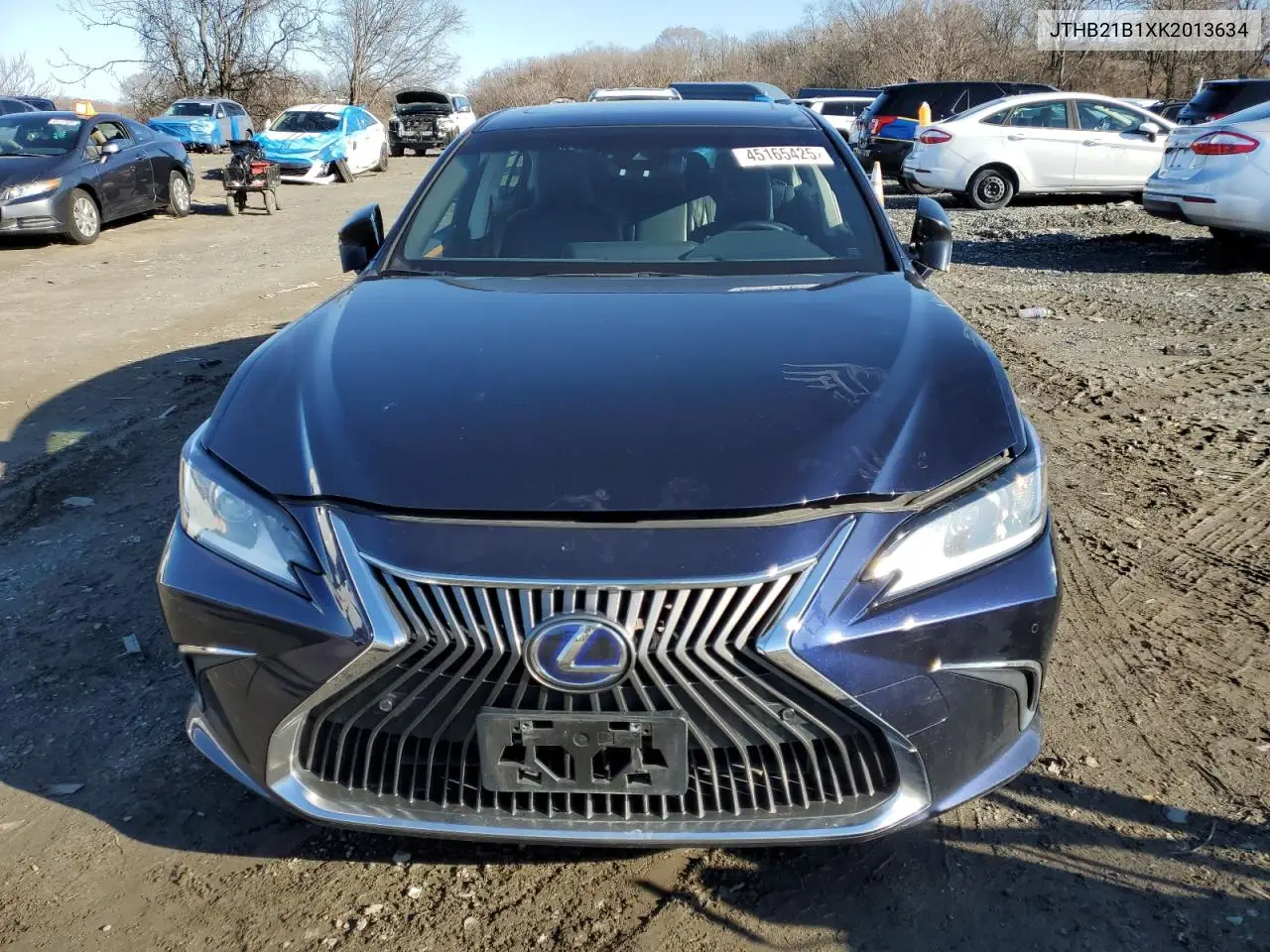 2019 Lexus Es 300H VIN: JTHB21B1XK2013634 Lot: 45165425