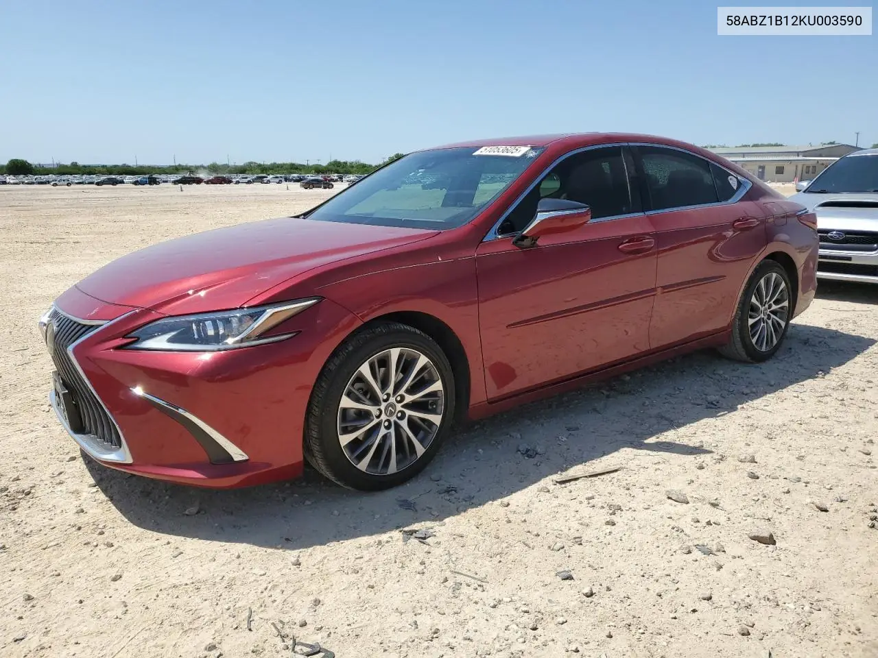 2019 Lexus Es 350 VIN: 58ABZ1B12KU003590 Lot: 51053605