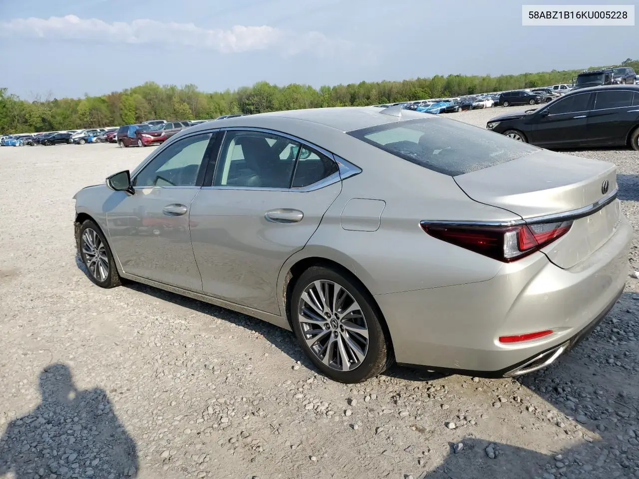 2019 Lexus Es 350 VIN: 58ABZ1B16KU005228 Lot: 52109465